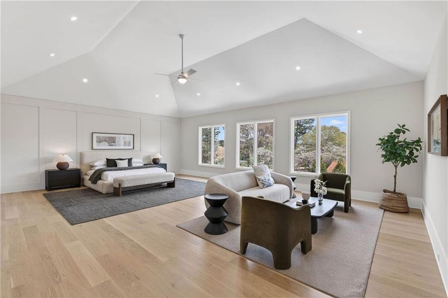 Furnished interior view inside a new home in , Marietta (Image 9).
