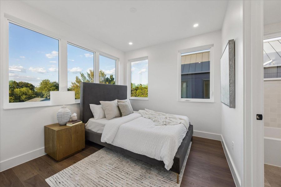 Furnished interior view inside a new home in 4101 Menchaca, Austin (Image 15).