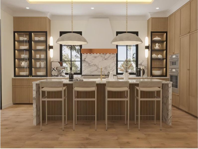 Furnished interior view inside a new home in , Mount Pleasant (Image 33).