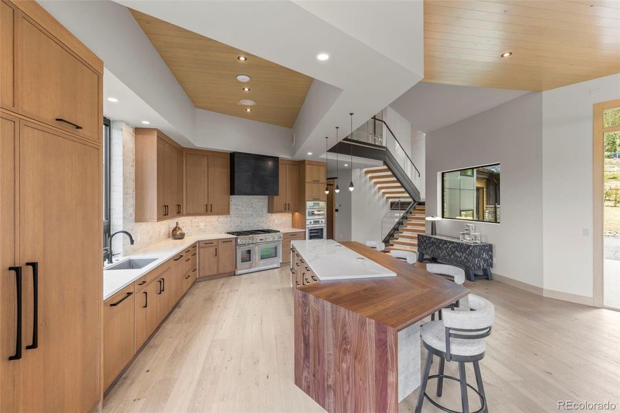 Furnished interior view inside a new home in , Breckenridge (Image 5).