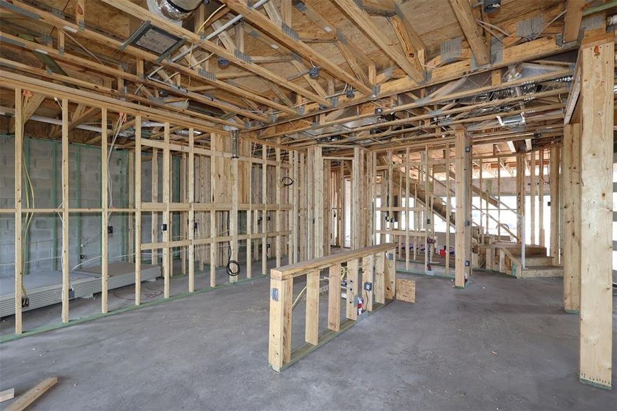 In-progress construction of a new home in Bay Lake Farms, St. Cloud, FL (Image 8).