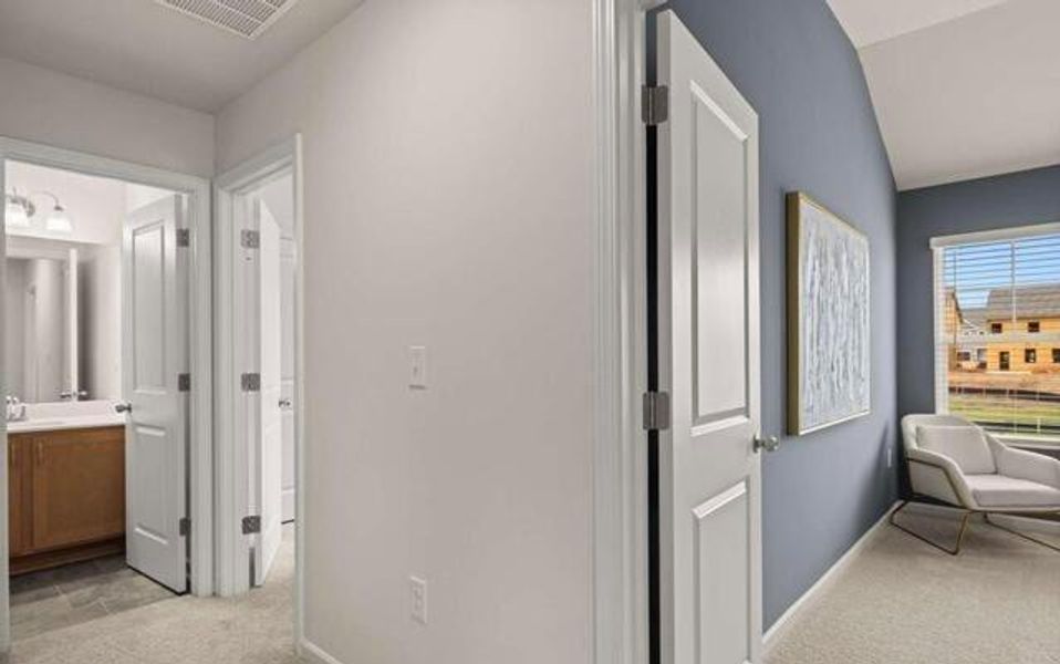 Furnished interior view inside a new home in Walden Park - The Retreat, Jonesboro (Image 40).