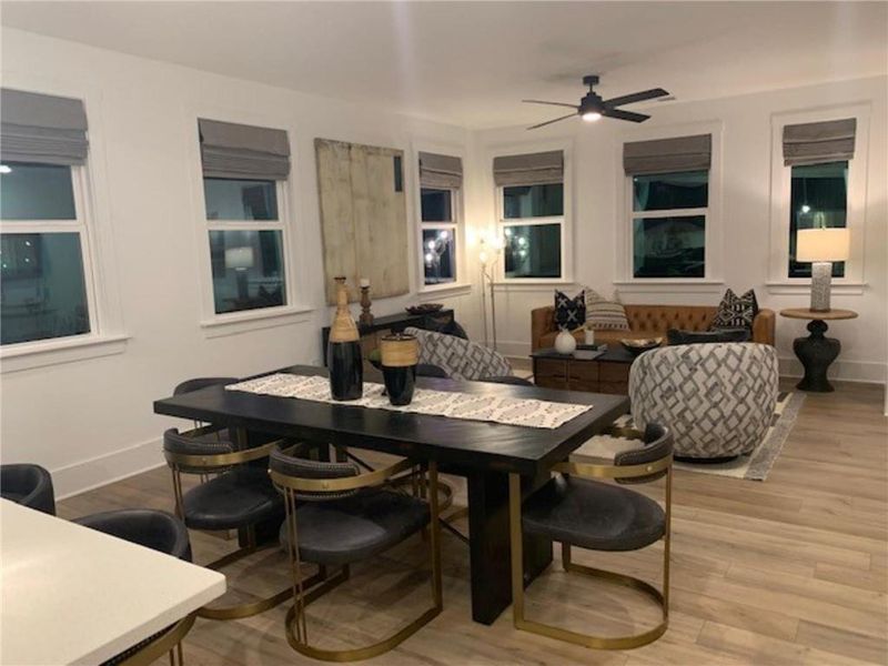 Furnished interior view inside a new home in Park Vue, Atlanta (Image 4).