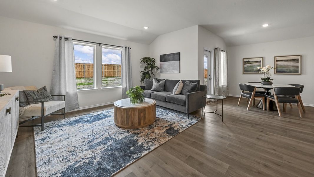 Furnished interior view inside a new home in Sanger Circle, Sanger (Image 3).