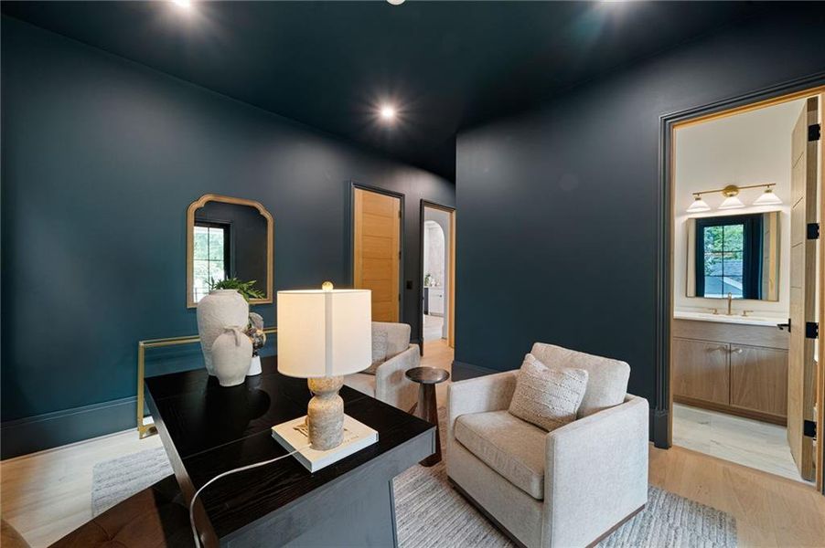 Furnished interior view inside a new home in , Atlanta (Image 44). Furnished interior view inside a new home in , Atlanta (Image 44).