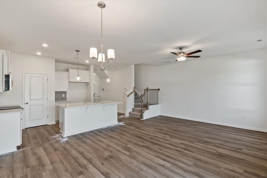Spacious, unfurnished interior of a new home in Meece Townhomes, Easley (Image 10).