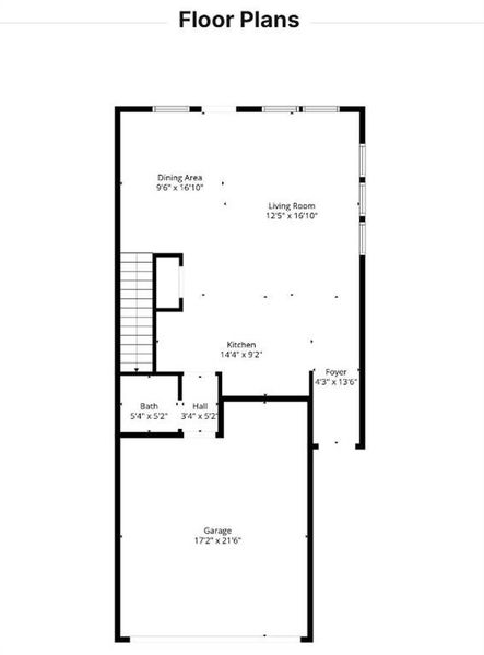 Downstairs Floor Plan