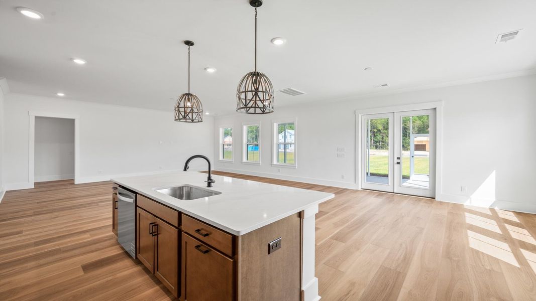 Furnished interior view inside a new home in Pamlico Terrace, Awendaw (Image 5).