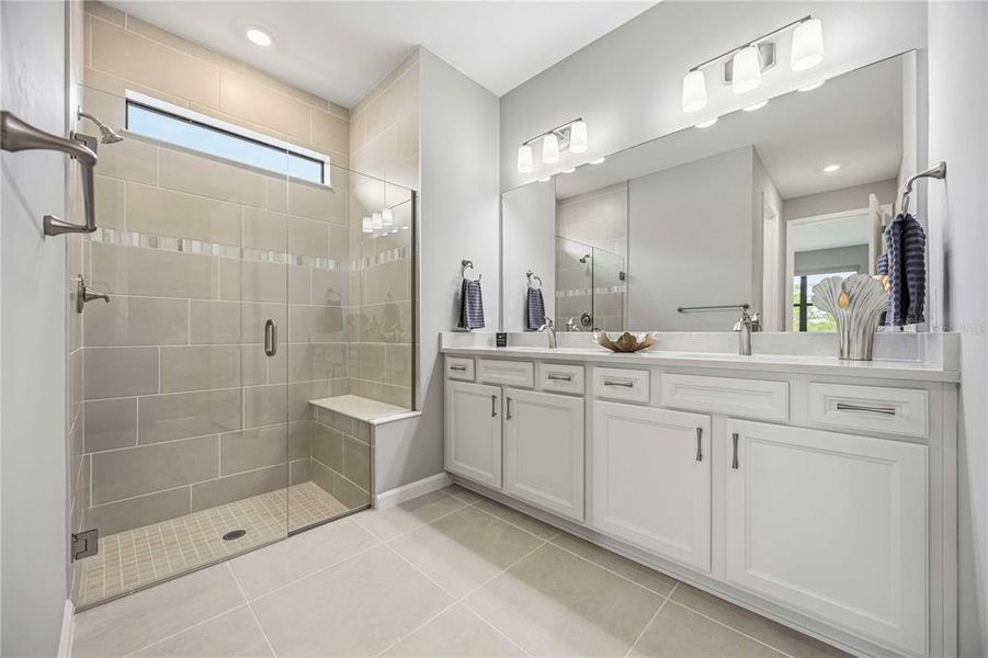 Furnished interior view inside a new home in , Nokomis (Image 12).