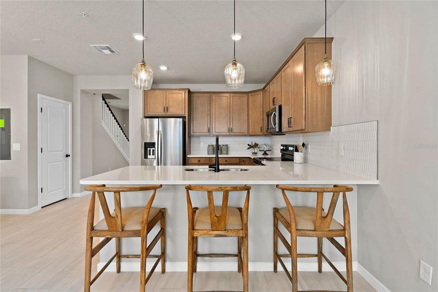 Furnished interior view inside a new home in Parkside Trails, Clermont (Image 14).
