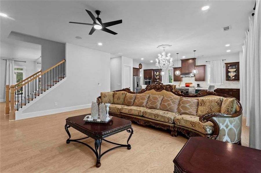 Furnished interior view inside a new home in , Woodstock (Image 13). Furnished interior view inside a new home in , Woodstock (Image 13).