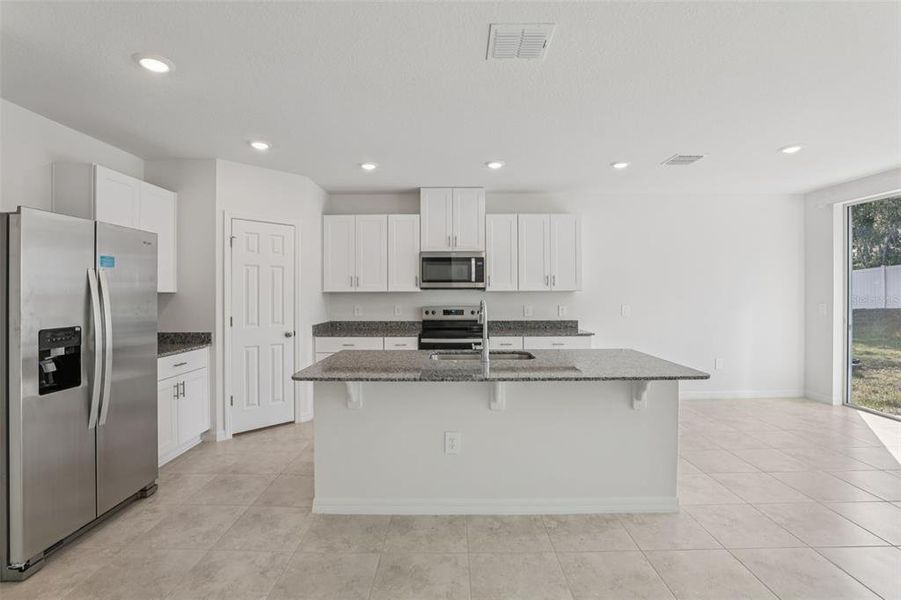 Furnished interior view inside a new home in Deer Run at Crosswinds, Davenport (Image 11). Furnished interior view inside a new home in Deer Run at Crosswinds, Davenport (Image 11).