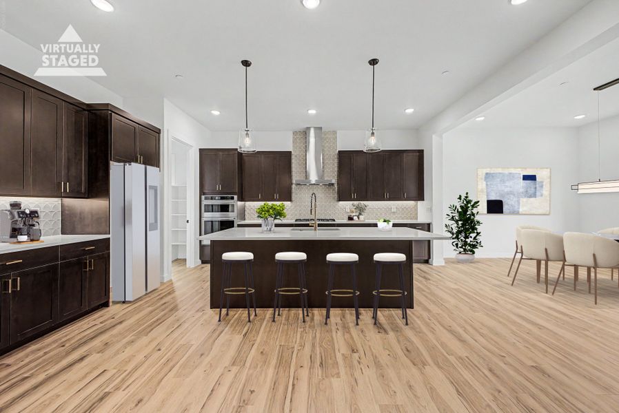 Furnished interior view inside a new home in Westerly, Erie (Image 6).