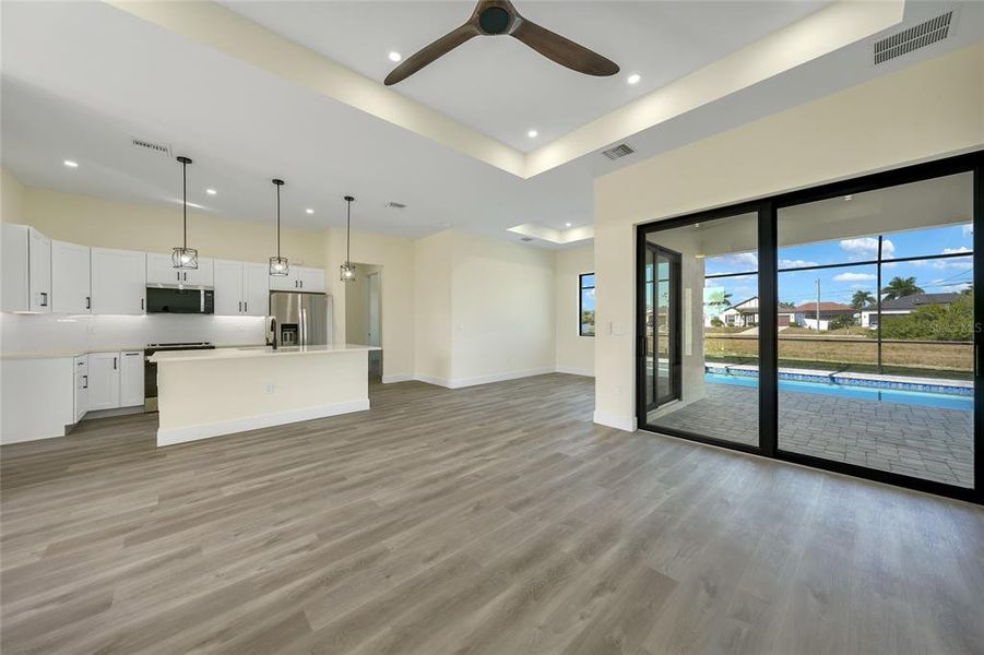 Spacious, unfurnished interior of a new home in , Cape Coral (Image 33). Spacious, unfurnished interior of a new home in , Cape Coral (Image 33).