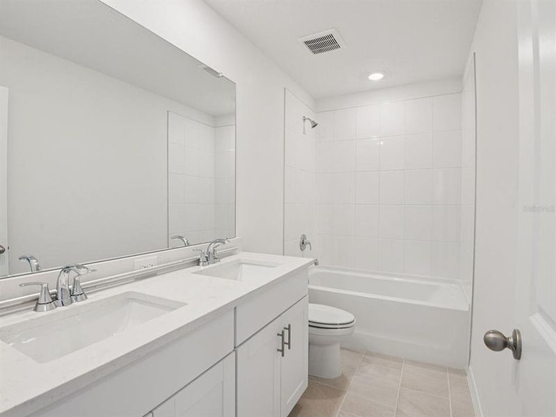 Furnished interior view inside a new home in Benton Hills - Classic Series, Brooksville (Image 7).