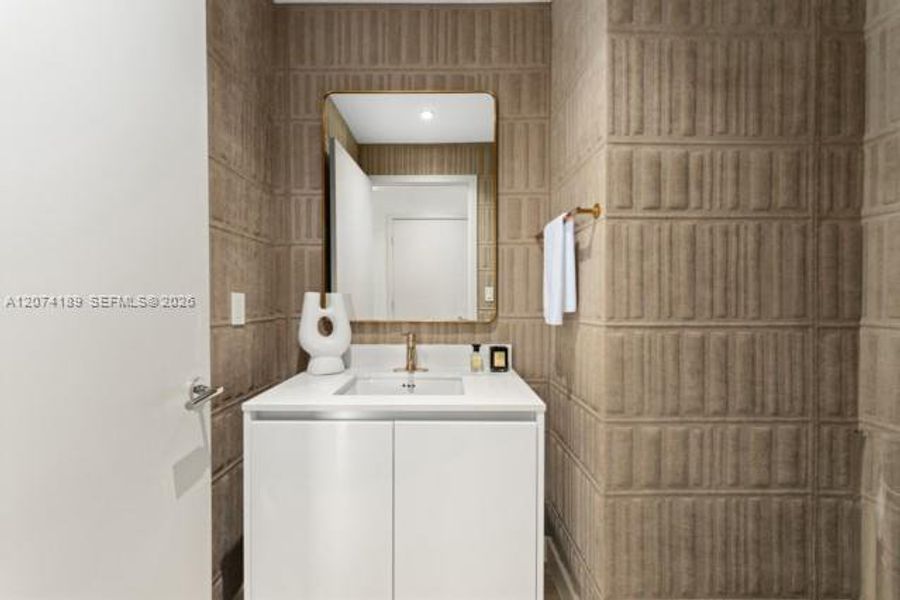 Close-up of interior finishes inside a home in Mr. C Residences, Miami (Image 20). Close-up of interior finishes inside a home in Mr. C Residences, Miami (Image 20).