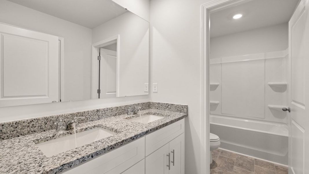 Furnished interior view inside a new home in Southwind Village, Evans (Image 14).