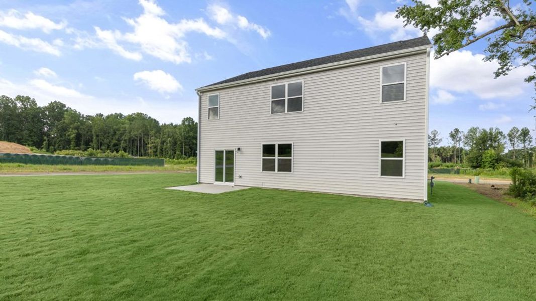 Exterior details and patio area of a home in Villa Grande, Winterville (Image 18). Exterior details and patio area of a home in Villa Grande, Winterville (Image 18).