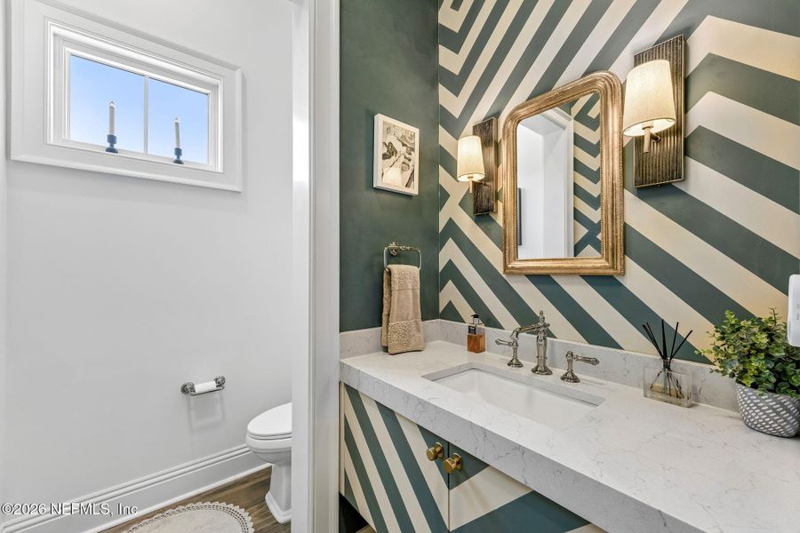 Furnished interior view inside a new home in , Jacksonville (Image 49).