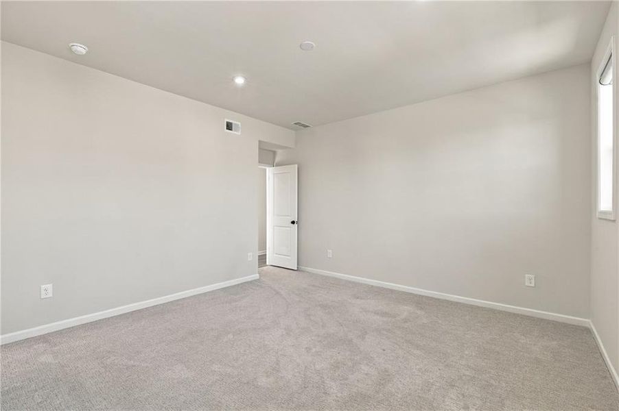 Spacious, unfurnished interior of a new home in The Paddocks at Doc Hughes, Buford (Image 46). Spacious, unfurnished interior of a new home in The Paddocks at Doc Hughes, Buford (Image 46).
