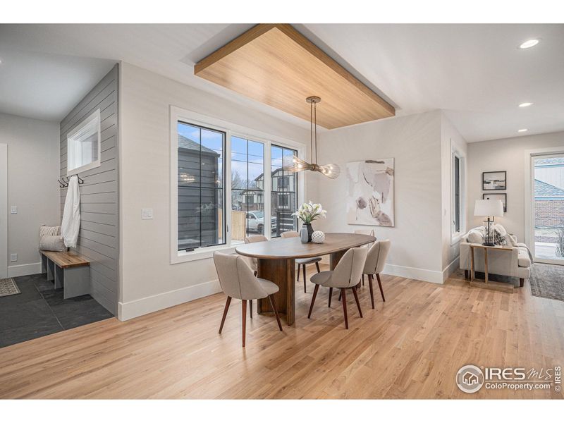 Dining Area, view of mud room Dining Area, view of mud room