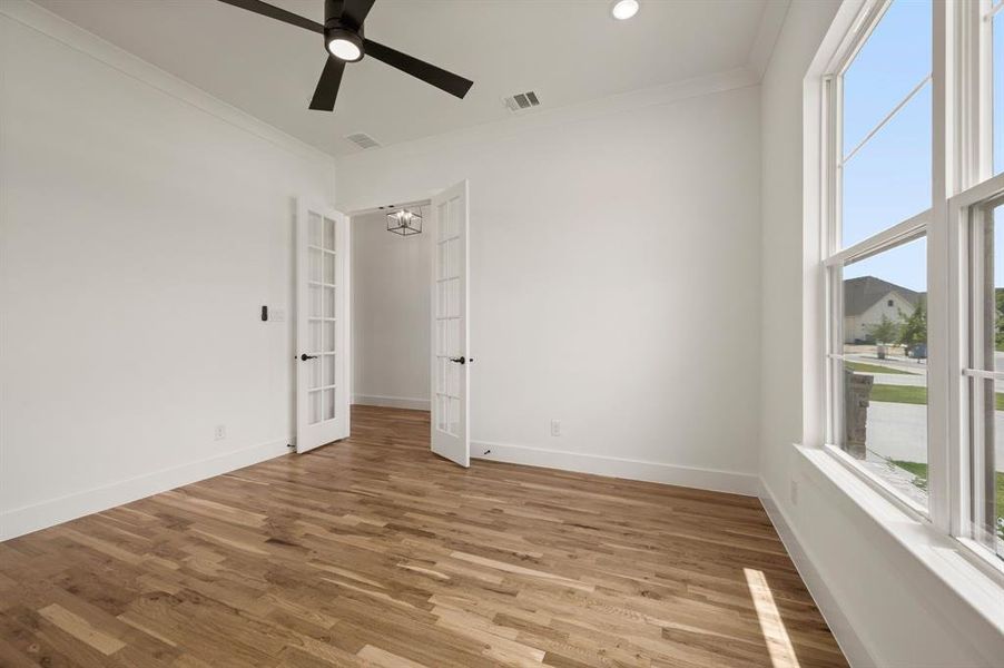 Spacious, unfurnished interior of a new home in Parks of Aledo, Aledo (Image 19).