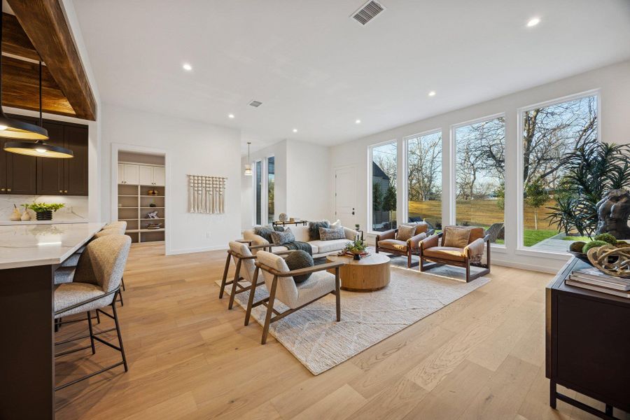 Furnished interior view inside a new home in , Austin (Image 4).