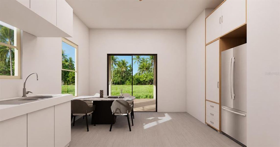 Furnished interior view inside a new home in , Port Charlotte (Image 6).