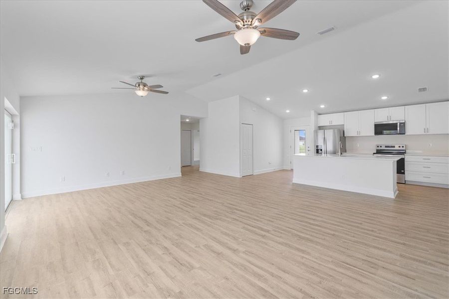 Spacious, unfurnished interior of a new home in Cape Coral, Cape Coral (Image 16). Spacious, unfurnished interior of a new home in Cape Coral, Cape Coral (Image 16).