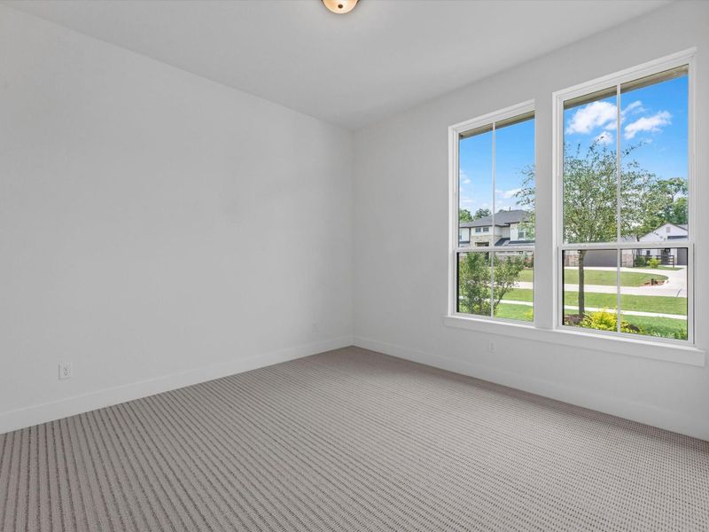 Spacious, unfurnished interior of a new home in The Estates at James Lane, Fulshear (Image 26).