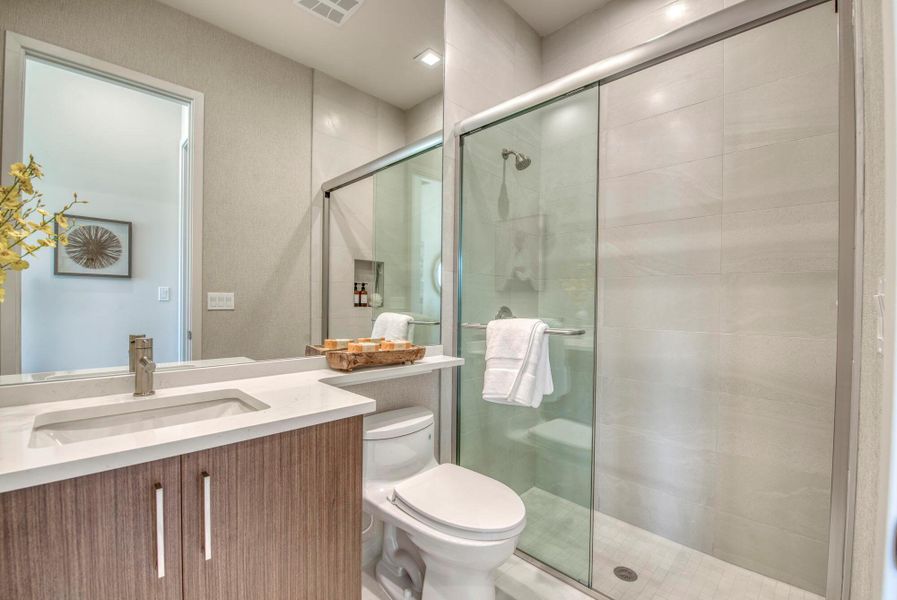 Furnished interior view inside a new home in Apex at Avenir, Palm Beach Gardens (Image 3).