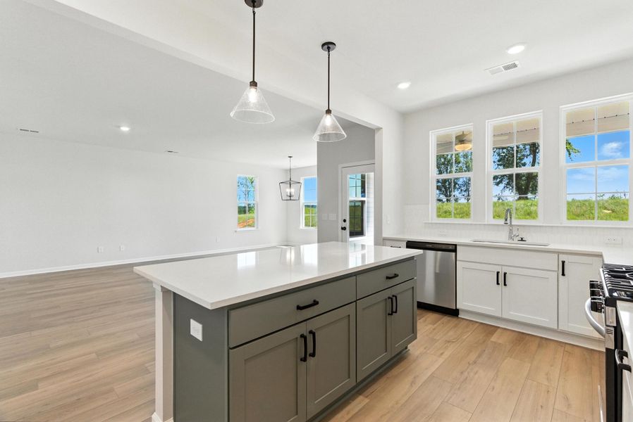 Furnished interior view inside a new home in , Summerville (Image 4).