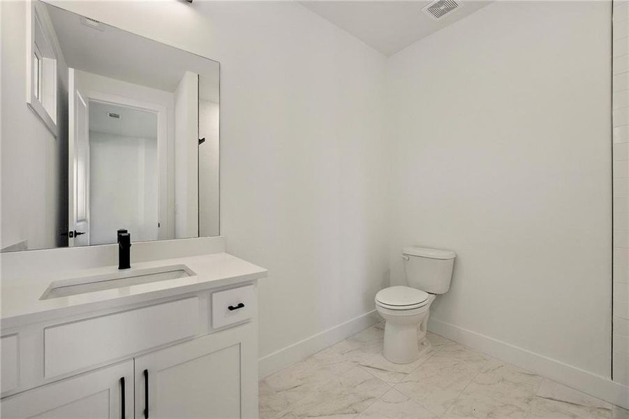 Furnished interior view inside a new home in , Atlanta (Image 31).