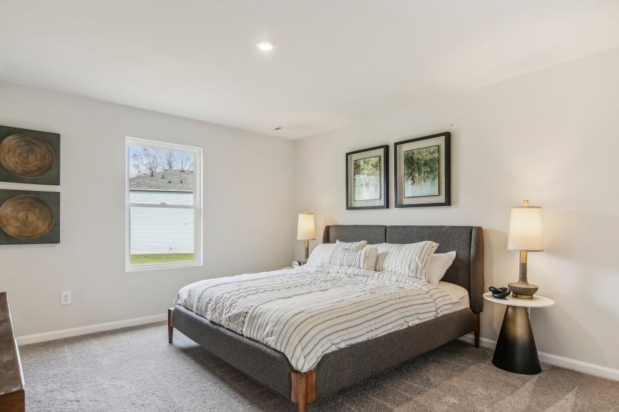 Spacious primary suite. Spacious primary suite.