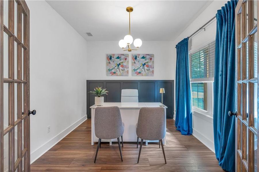 Furnished interior view inside a new home in , Emerson (Image 17).