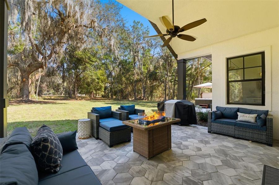 Exterior details and patio area of a home in , Brooksville (Image 31). Exterior details and patio area of a home in , Brooksville (Image 31).