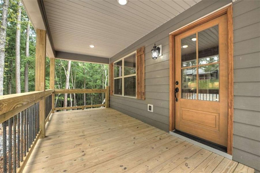 Exterior details and patio area of a home in , Ellijay (Image 2). Exterior details and patio area of a home in , Ellijay (Image 2).