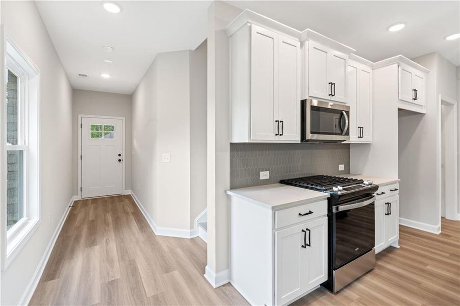 Furnished interior view inside a new home in River Walk Place, Lawrenceville (Image 5). Furnished interior view inside a new home in River Walk Place, Lawrenceville (Image 5).