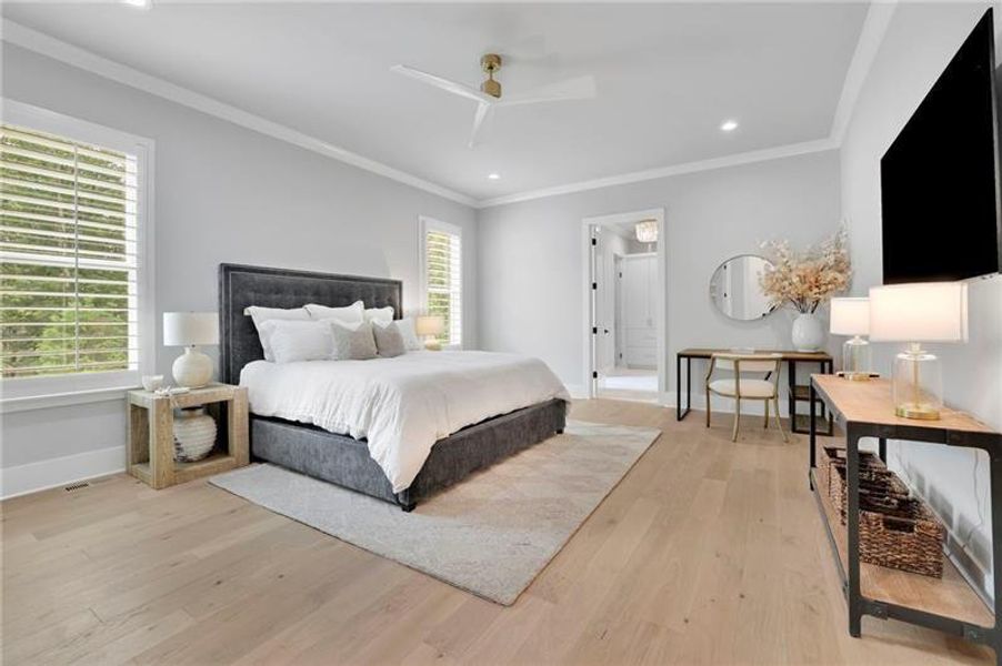 Furnished interior view inside a new home in , Canton (Image 25). Furnished interior view inside a new home in , Canton (Image 25).