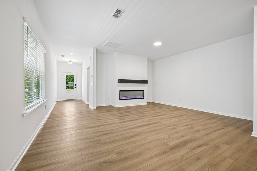 Representative unfurnished interior of a home built from the Emma II by Ashton Woods in The Point, Rolesville (Image 14).