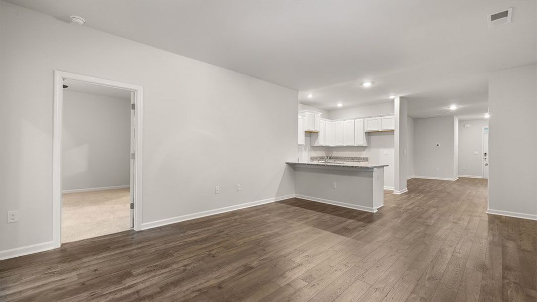Spacious, unfurnished interior of a new home in Captain's Corner, Grovetown (Image 23). Spacious, unfurnished interior of a new home in Captain's Corner, Grovetown (Image 23).