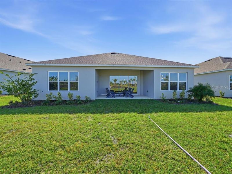 Exterior details and patio area of a home in Esplanade at Westview, Kissimmee (Image 25).