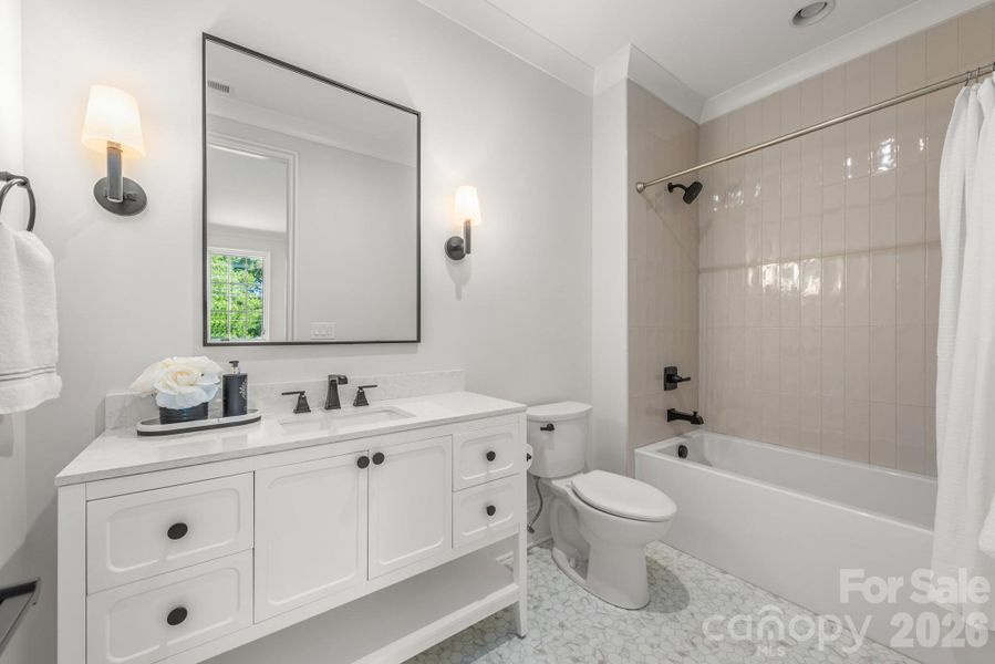 Furnished interior view inside a new home in , Charlotte (Image 40).