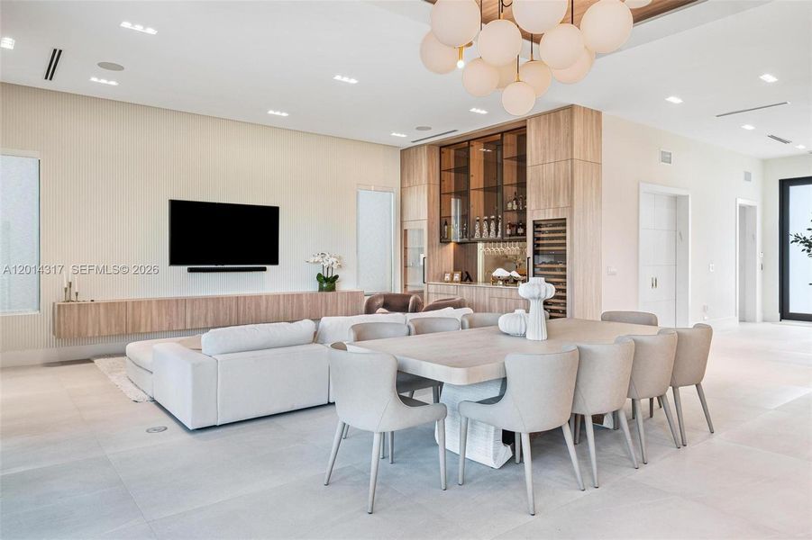 Furnished interior view inside a new home in , Surfside (Image 7).