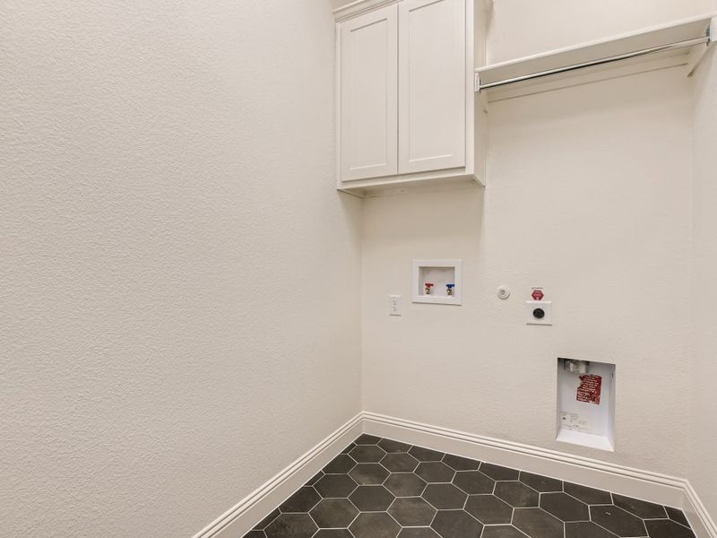 Plan 850 Laundry Room Representative Photo