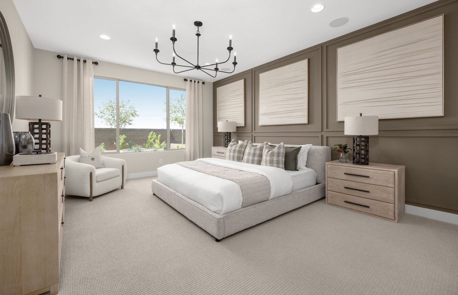 Representative furnished interior of a home built from the Prato by Pulte Homes in Upper Canyon, Phoenix (Image 5).