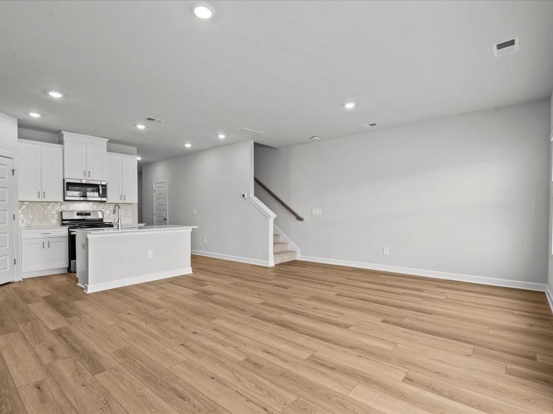 Spacious, unfurnished interior of a new home in Northbrook Village Townes, Taylors (Image 12).