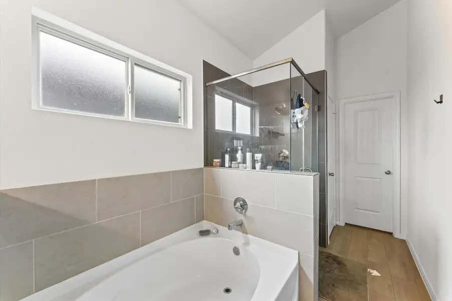 Furnished interior view inside a new home in Cypress Oaks North, Cypress (Image 7).