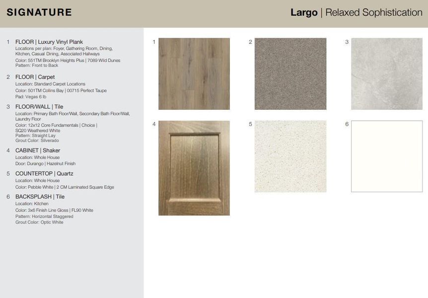 Design Selections. Home is under construction, selections subject to change. Design Selections. Home is under construction, selections subject to change.