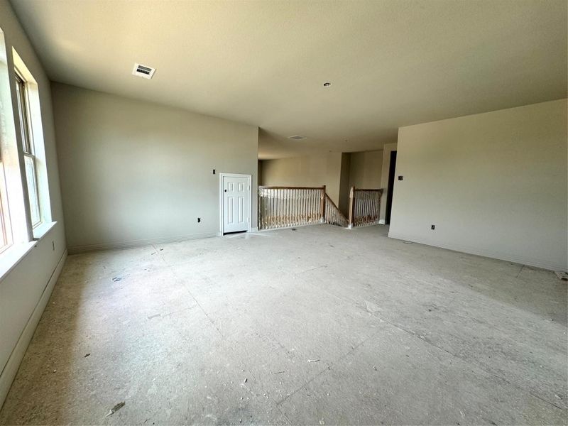 Spacious, unfurnished interior of a new home in Royal Pines, Porter (Image 12). Spacious, unfurnished interior of a new home in Royal Pines, Porter (Image 12).